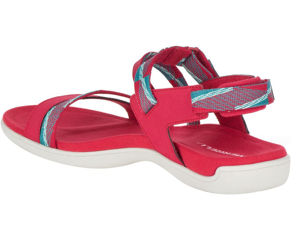 Merrell Sandaler Dame - District Mendi Backstrap - Rød - PLS571942